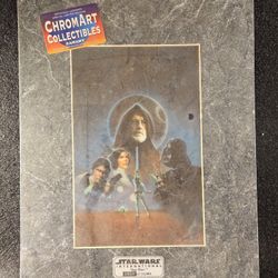 RARE "STAR WARS" LIMITED EDITION CHROMART COLLECTIBLES PRINT VERY LOW NUMBERED #0060 OF 10,000