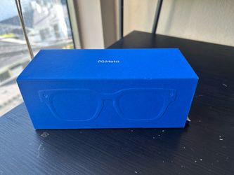 NEW Meta Fury Glasses - Unused with Black frames