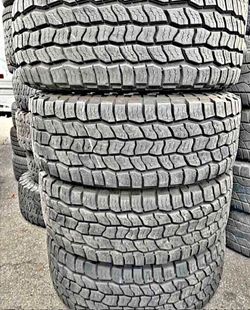 35x12.50/20 Cooper vendo un set de llantas usadas excelente condiciones de vida las 4 ✅🤩I am selling a set of used tires, all 4 in excellent living c