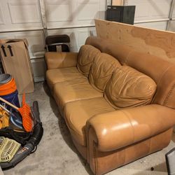 Leather Couch