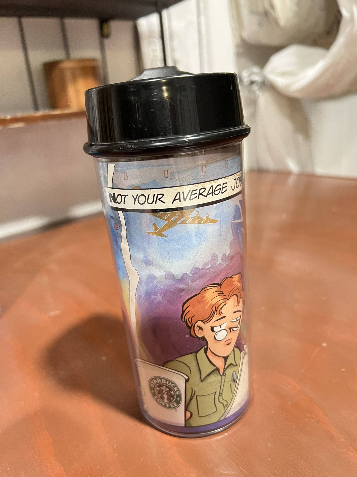 Starbucks 1999 Bodum French Press Joe” Travel Mug Tumbler Cup