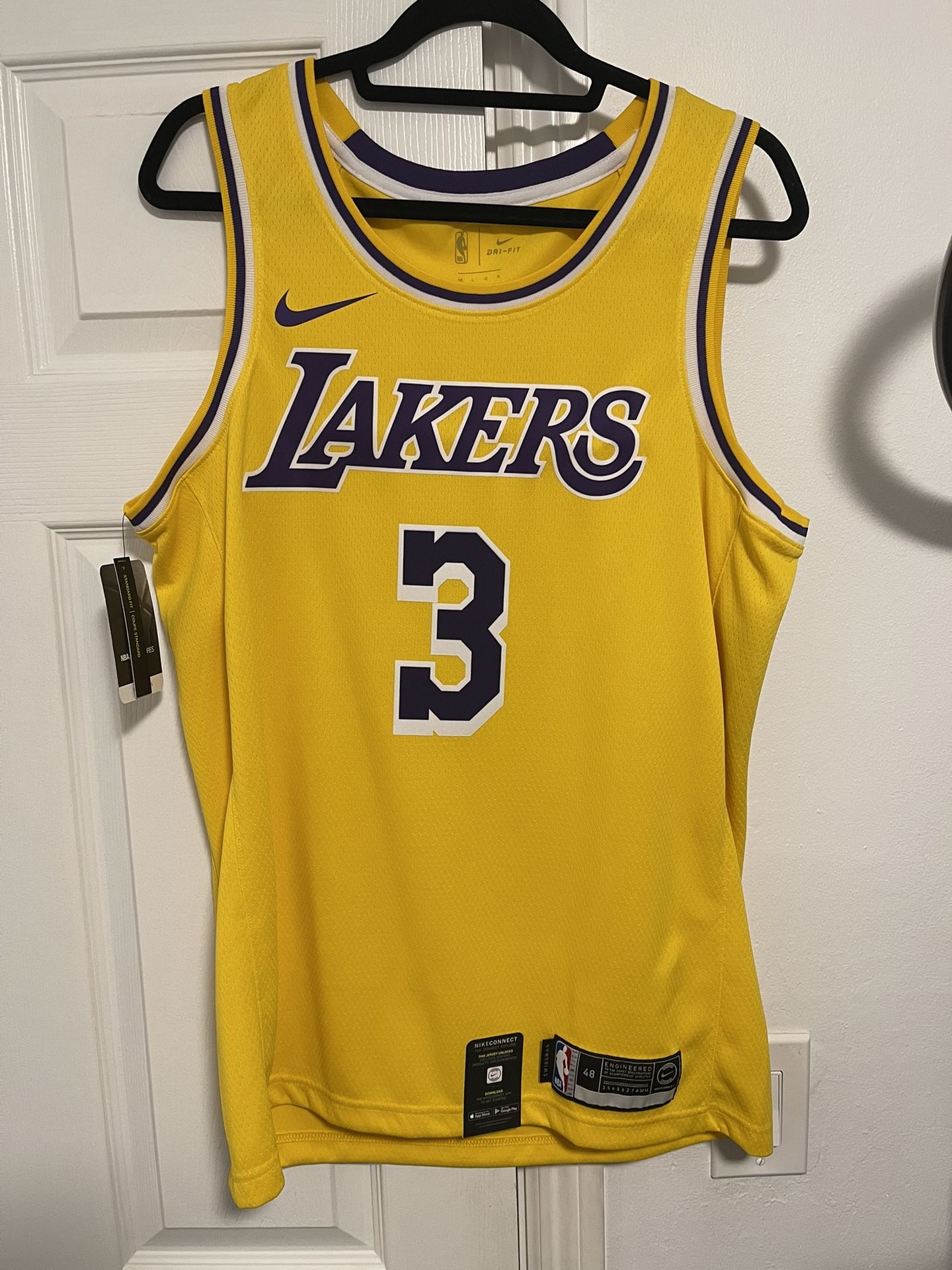 Custom Josh Hart Lakers Nike Swingman Jersey Size L