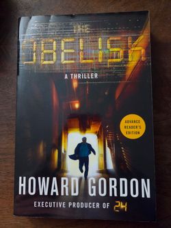 The Obelisk By Howard Gordon ARC