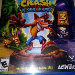 Ps4 Crash Bandicoot Insane Trilogy Game 