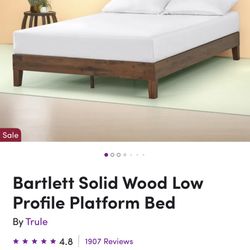 King Bed With Mattress 