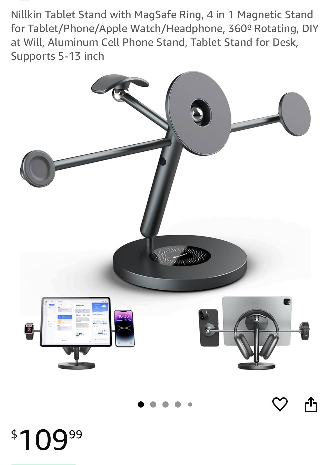 Nillkin Tablet Stand with MagSafe Ring, in Magnetic Stand for