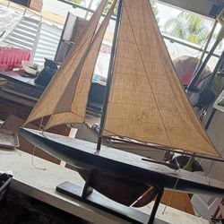 Vintage sailboat