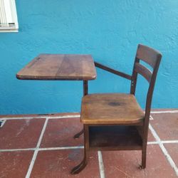 Vintage Antique School 🏫 Chair