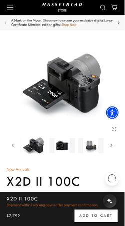Hasselblad X2D C100 mark 2