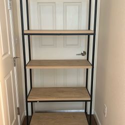72" 5 Shelf Ladder Bookshelf