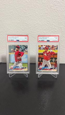 2018 Topps Update Shohei Ohtani #US285 Debut & #US1 Rookie Card PSA 9