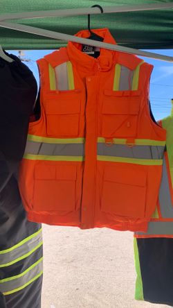 Safety jacket vest Chaleco de seguridad