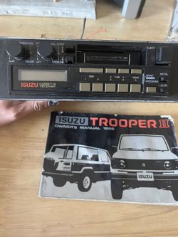 Isuzu Trooper Original Stereo 