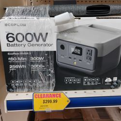ECOFLOW  600W Battery Generator