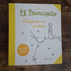 El Principito: “Dibújame un Cordero” – Coloring Book (Spanish)