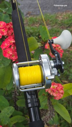 Shimano Trinidad Reel/Braid/8 Feet Rod