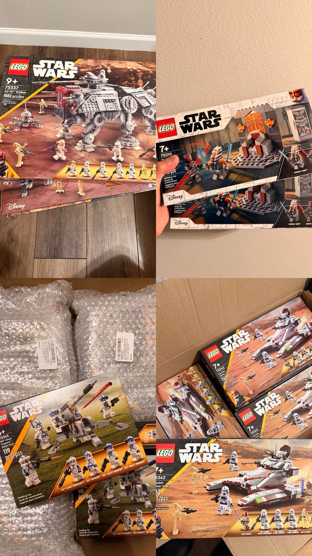Lego Star Wars Sets (prices In Description)