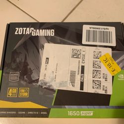 Zota Gaming 4 Gig PC  Videcard