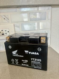 YUASA YTZ12S Motorcycle Battery