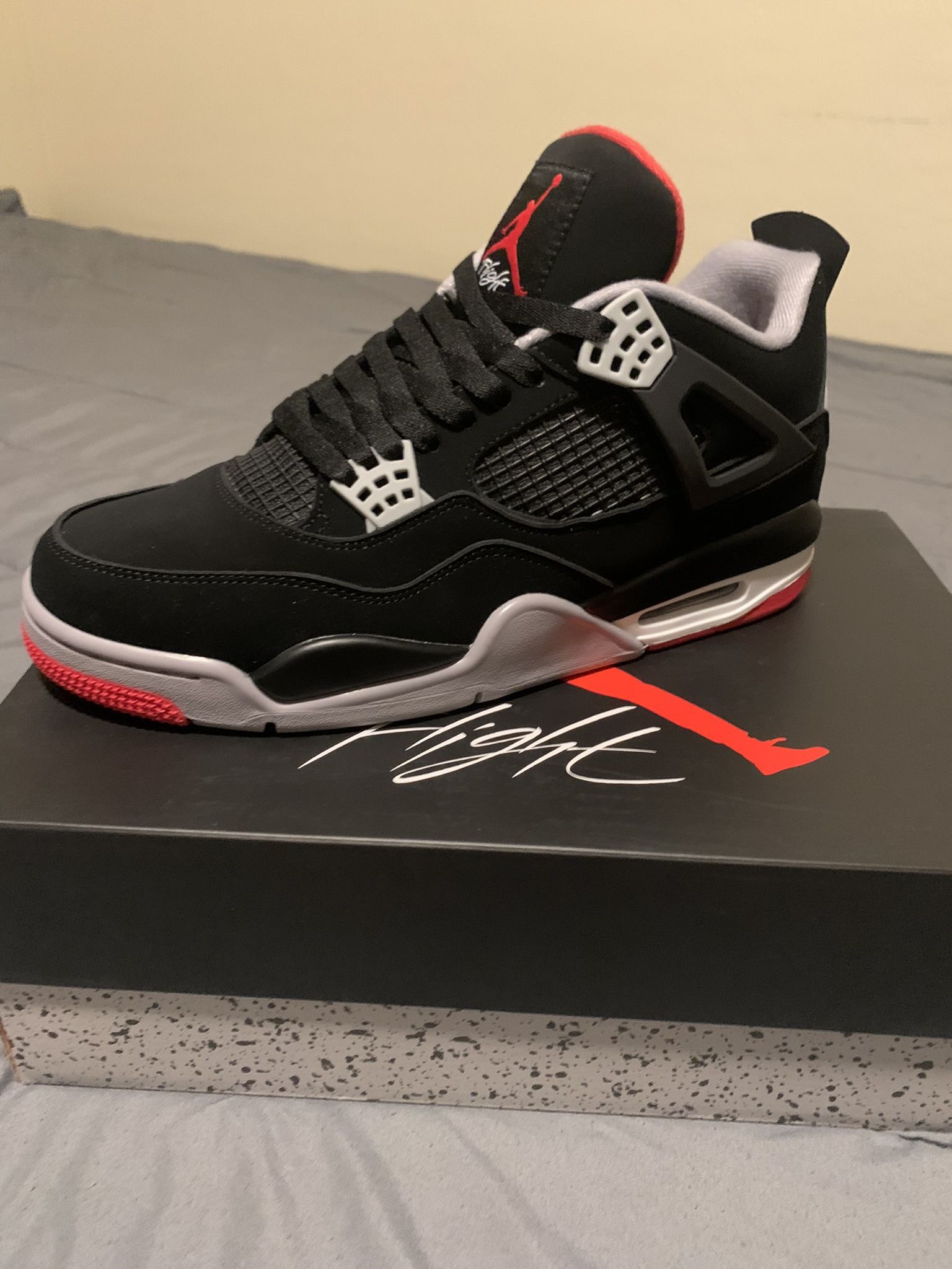 Jordan 4 Retro “OG” Bred 2019 Black