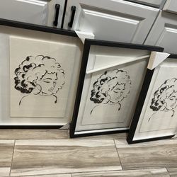 3 Black Border Frames FREE