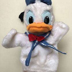 Vintage Disney Donald Duck 12” Puppet 