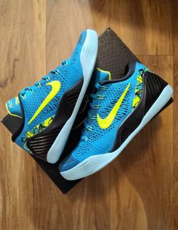 Nike Kobe 9 Elite Low Protro Neo Turquoise Mens 9.5 10 10.5 New CC