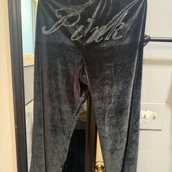Vs Pink Velour Bling Set Size Medium