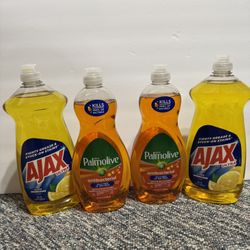 Ajax, Palmolive dish soap bundle