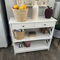 White Cabinet Shelf