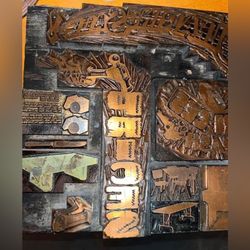 Antique Copper Printing Plates
