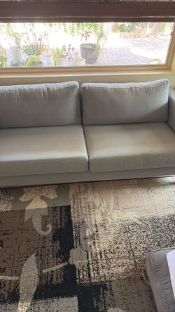 IKEA light gray couch $100 OBO