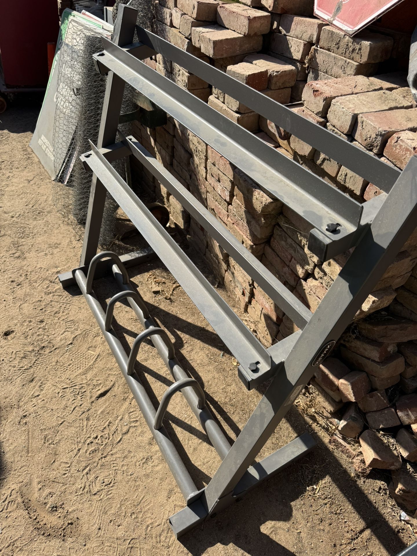 X Mark Dumbbell Rack
