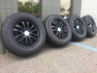 20” Chevy Tahoe Suburban Silverado Avalanche GMC Yukon Sierra Denali Wheels Rims Tires We Finance