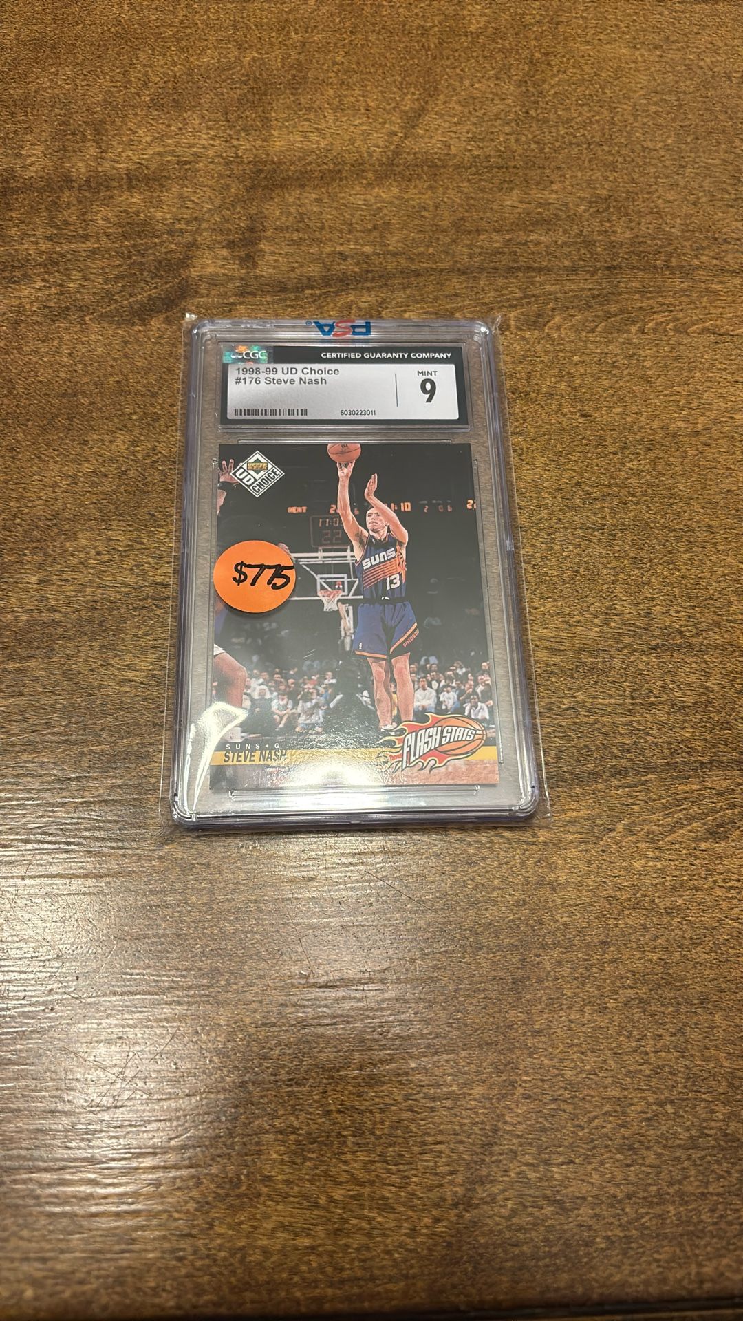 Phoenix Suns Steve Nash 1998-99 Upper Deck Choice