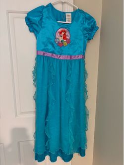 Disney Ariel Dress Size 7/8 - small snag