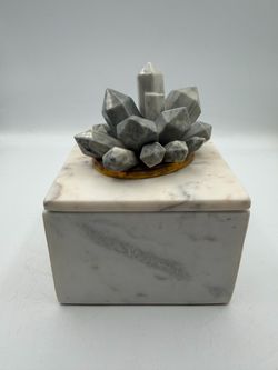 West Elm Eduardo Garza Marble Crystal Box