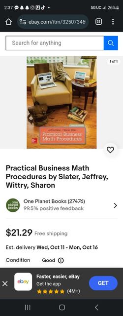 Practical Busuness Math Procedures
