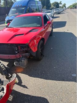 Selling my dodge challenger after uninsured driver side swiped me