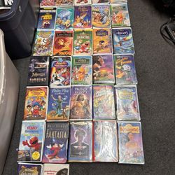 32 Kids VHS tapes all in good shape $100 takes all pick up Milwaukee area
