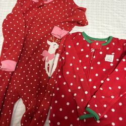 Christmas Pj Onesie 