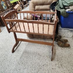 Vintage  Swinging Crib