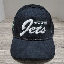 47 Brand New York Jets Corduroy Baseball Cap