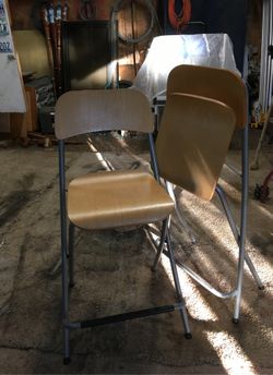 Two Folding chairs