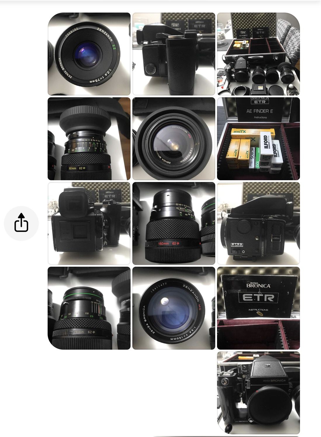 Bronica Medium Format Camera Kit