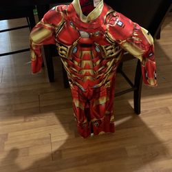 Halloween Costume Iron Man Kids Size 6