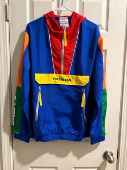 Honda Colorblock Anorak Windbreaker Jacket