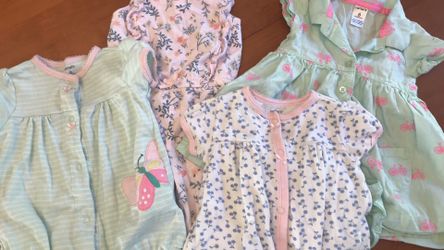 Girls 6 month summer clothing