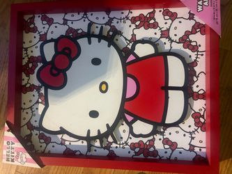 Hello Kitty Wall Art 12x15 in