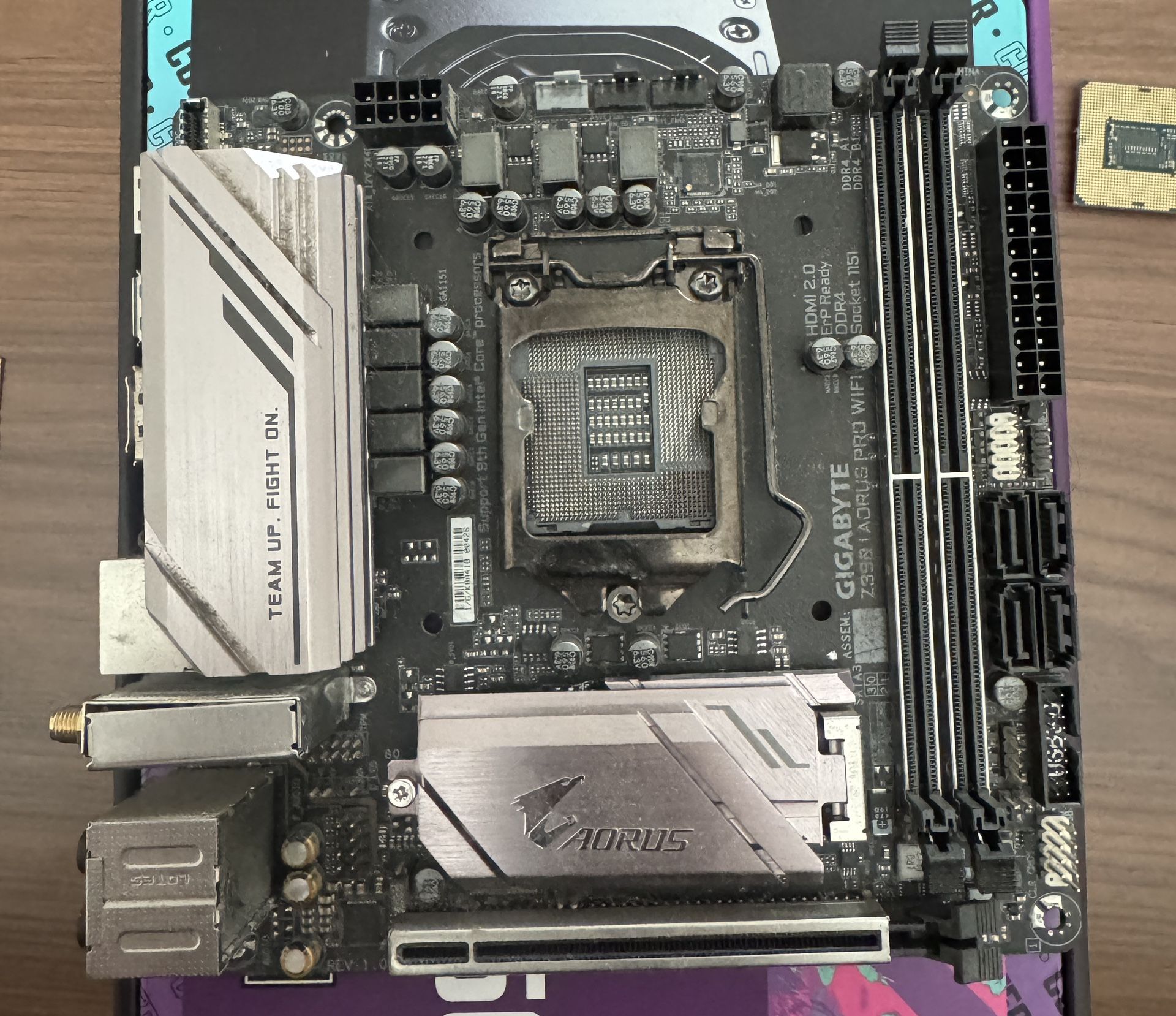 Z390 Aorus Gigabyte WiFi Mini Itx Motherboard 